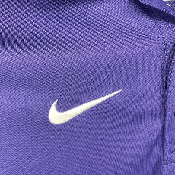 TCU Horned Frogs Nike Dri-Fit NCAA Golf Polo Shirt Logo Adult Size Small Men - Picture 4 of 5